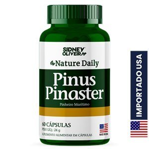 Pinus Pinaster 150Mg Made In Usa 60 Cápsulas Nature Daily
